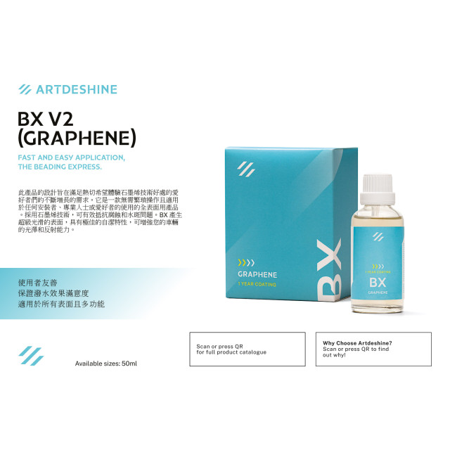 Beading Express BX 撥水塗層